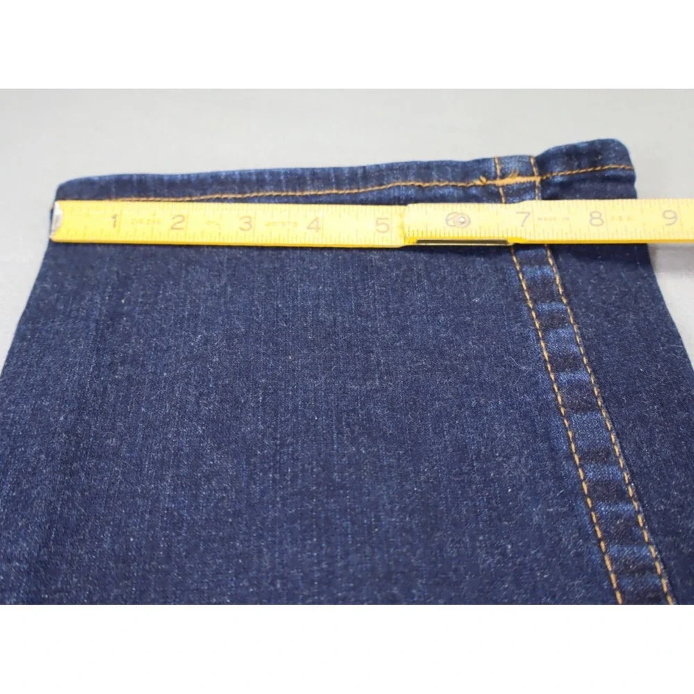 True Religion Denim 36x32 Ricky Relaxed Straight Jeans Flap Pockets Stitching‎